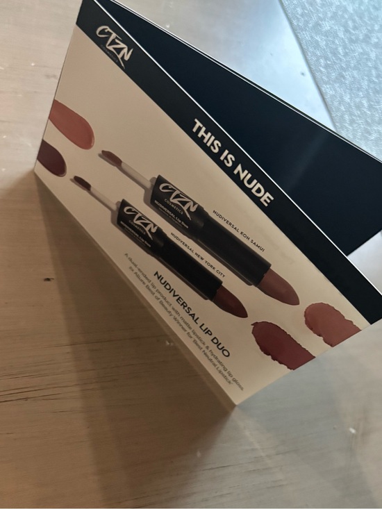Other - Nudiversal Lip Duo — Nude Pink & Brown Shades lipstick samples